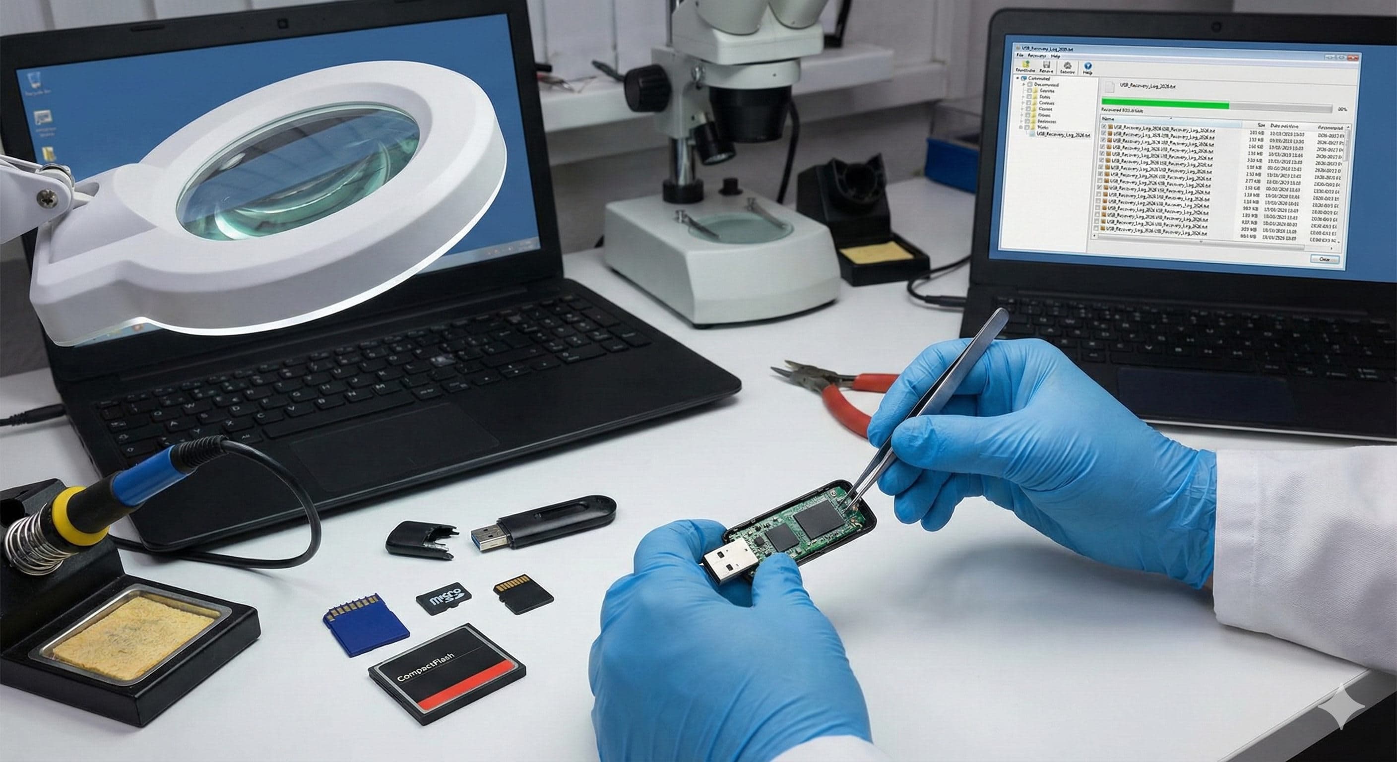 USB Flash Drive & Memory Card Data Recovery - Complete Guide 2026